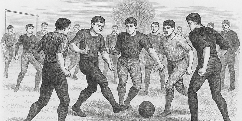 Футбол XIX века в Англии