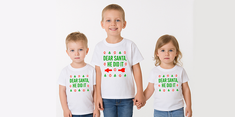 Дети в футболках