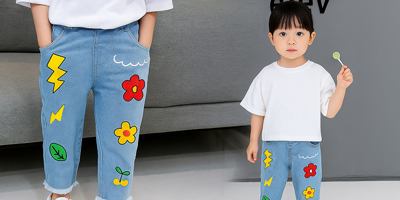 Как выбрать детские брюки с принтом